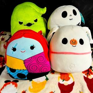 Nightmare Before Christmas Squishmallow set